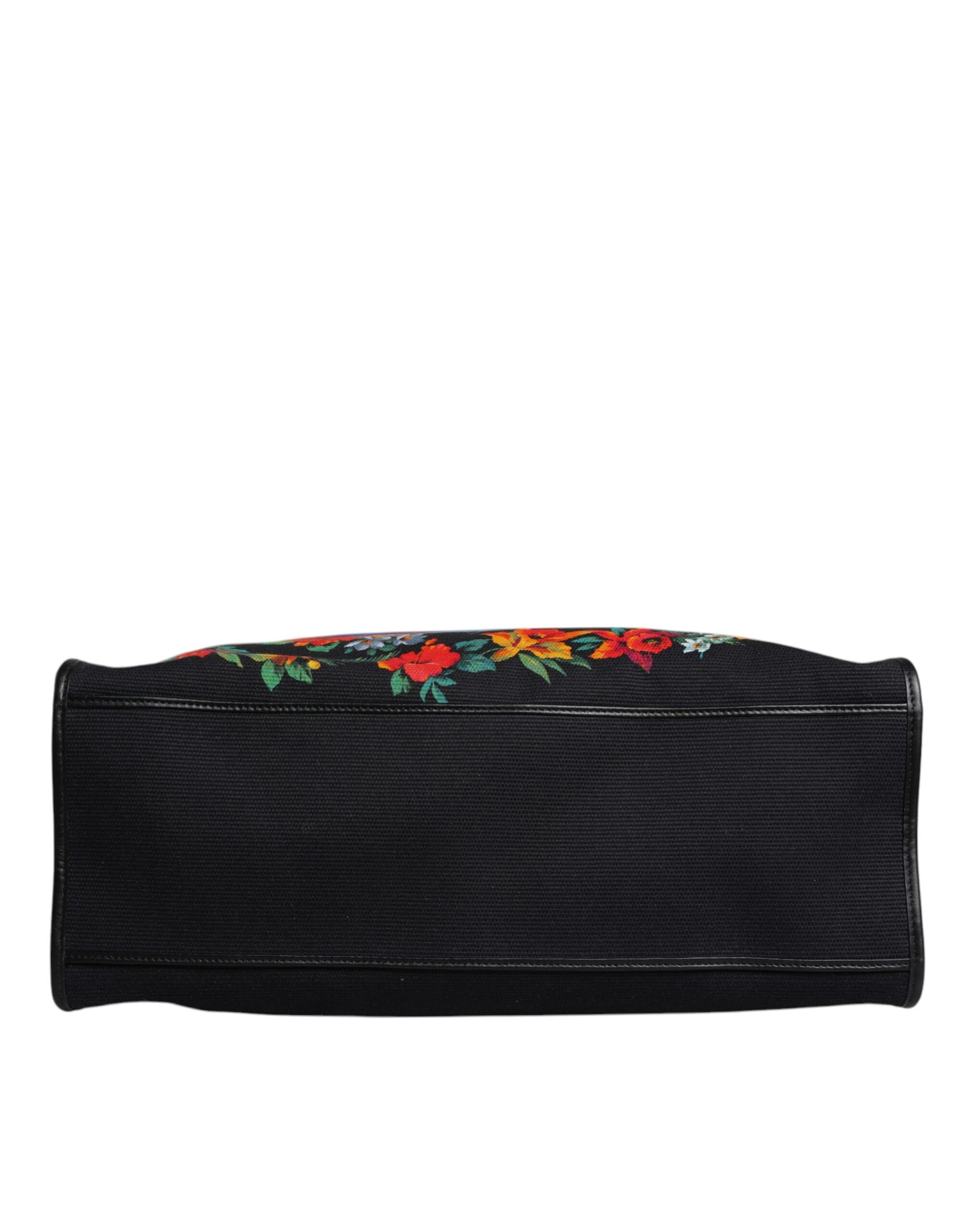Dolce & Gabbana Multicolor Graphic Printed Top Handle Shopping Tote Bag - ACCEXO