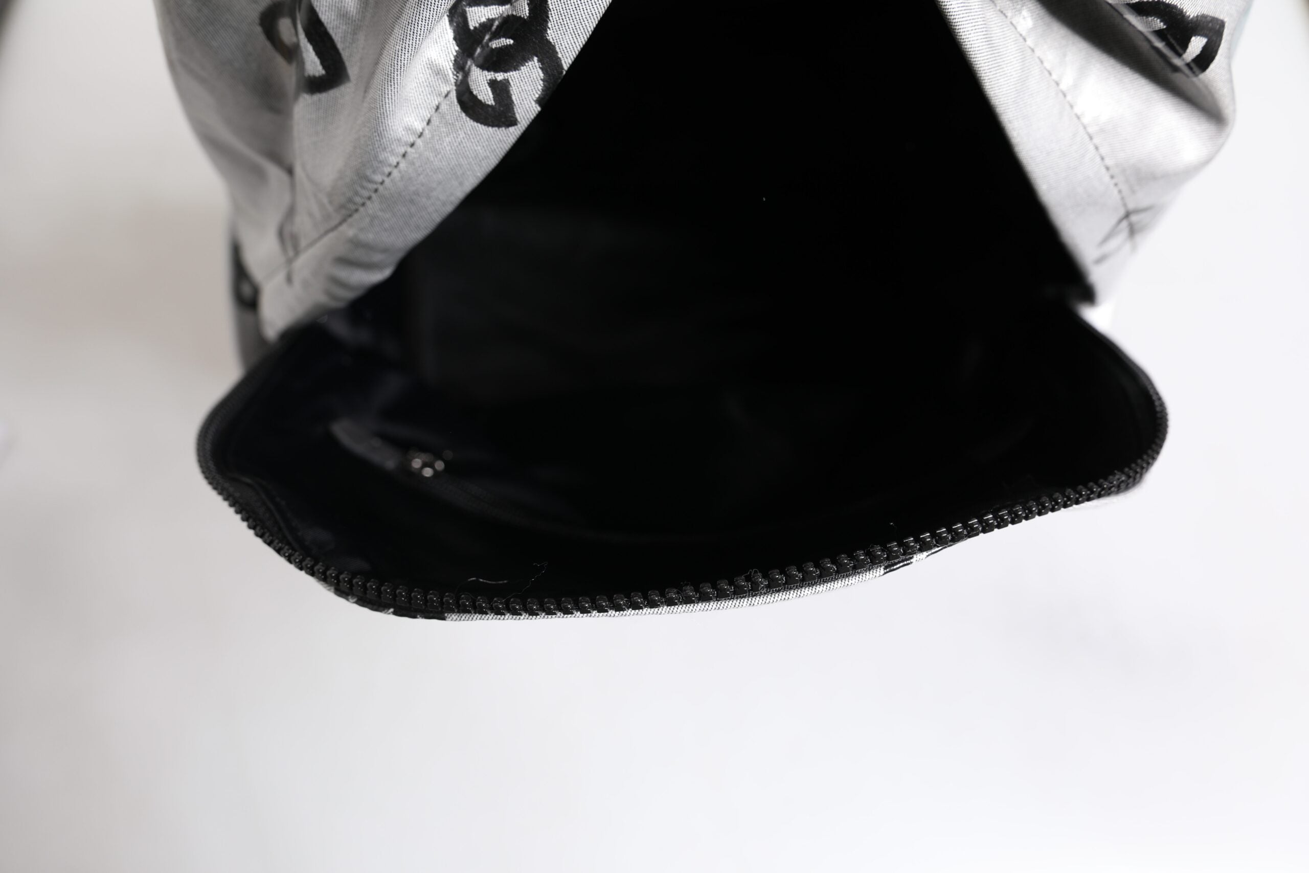 Dolce & Gabbana Polyester Gray Black DG Logo Plaque Backpack Bag - ACCEXO