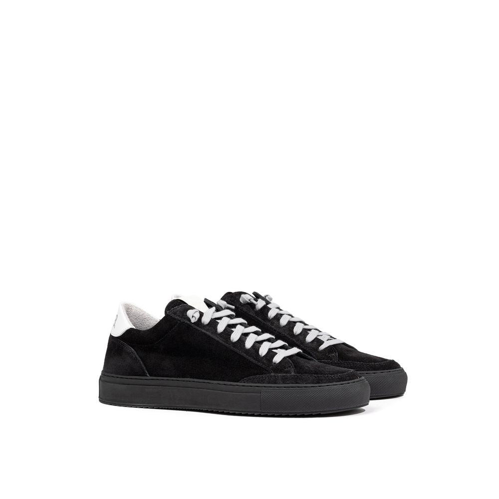 P448 Black Suede Leather Sneaker - ACCEXO