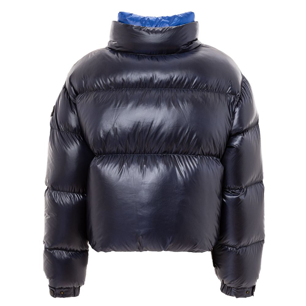 Add Blue Polyamide Jackets & Coat - ACCEXO