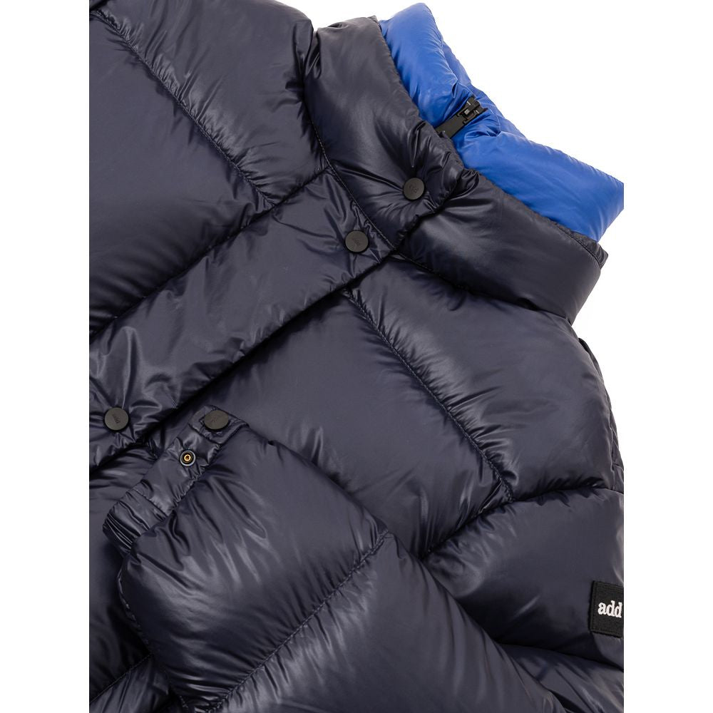 Add Blue Polyamide Jackets & Coat - ACCEXO