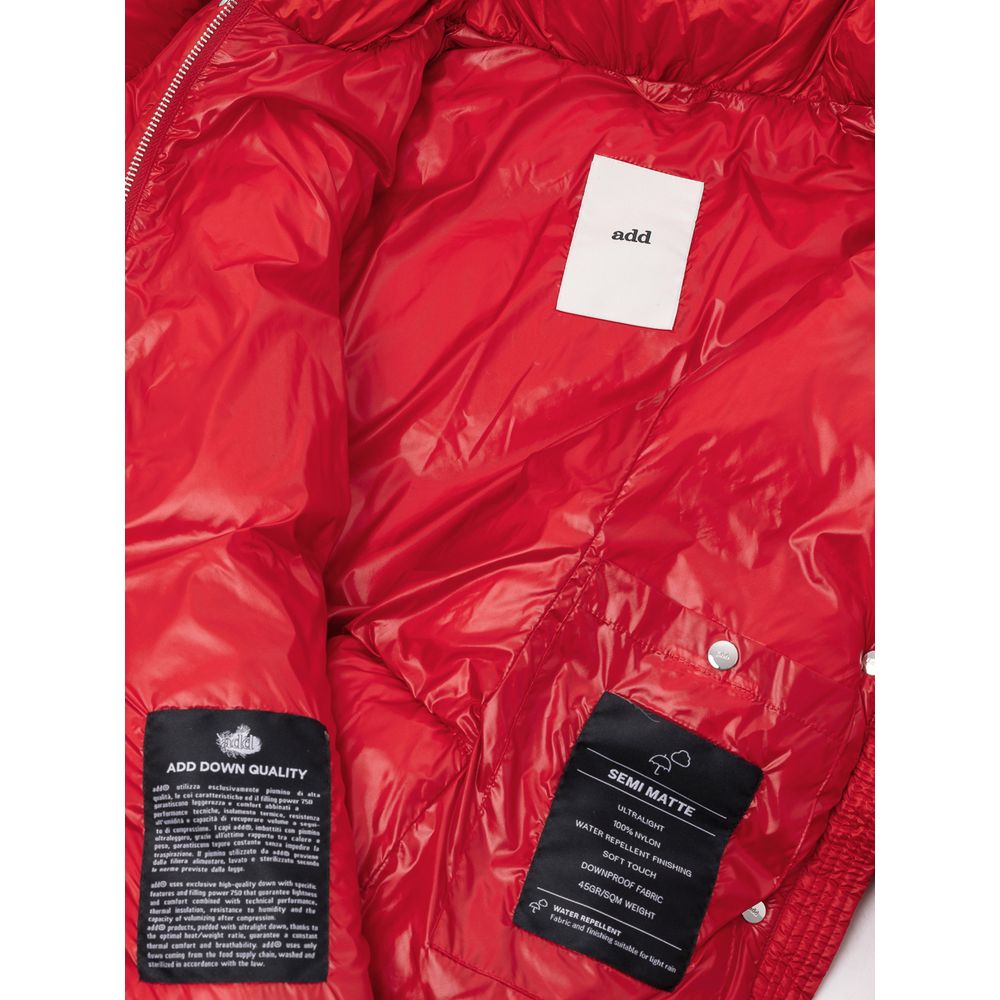 Add Red Polyamide Jackets & Coat - ACCEXO