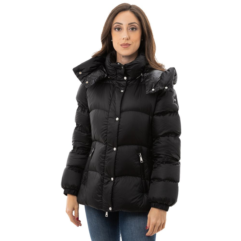 Add Black Polyamide Jackets & Coat - ACCEXO