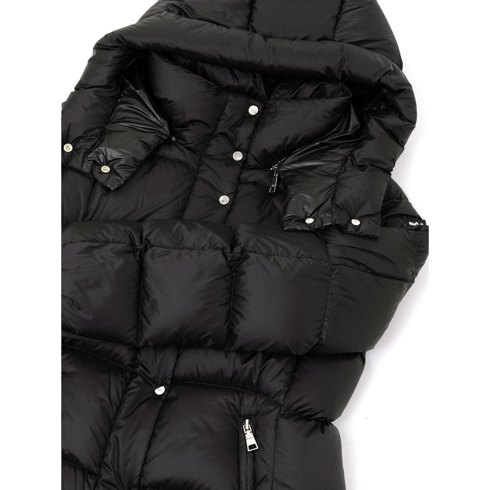 Add Black Polyamide Jackets & Coat - ACCEXO
