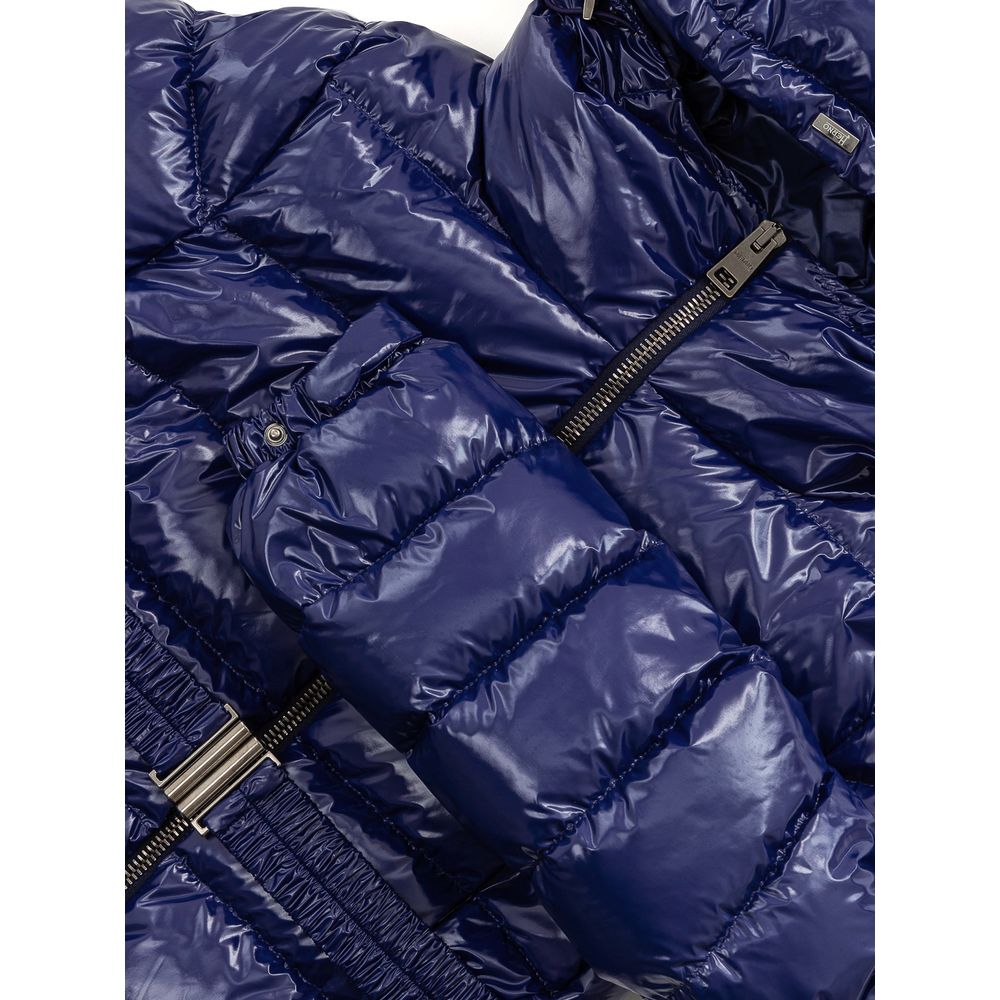 Herno Blue Polyamide Jackets & Coat - ACCEXO