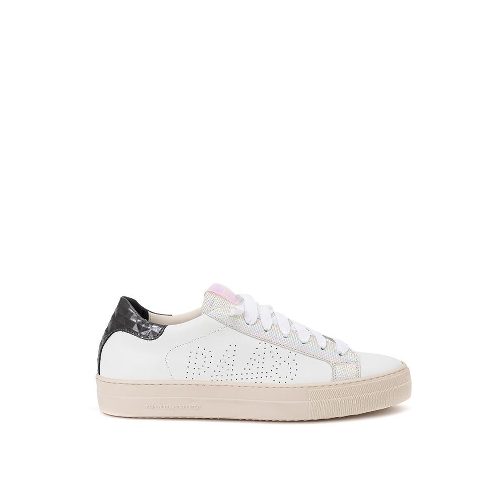 P448 Elevate Your Sneaker Game with All-White Italian Leather Kicks - ACCEXO