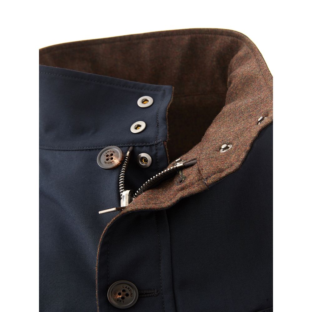 Lardini Elegant Wool Blue Jacket for Men - ACCEXO