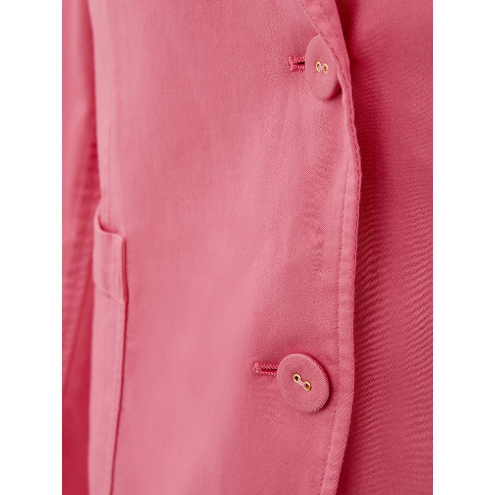 Lardini Elegant Pink Cotton Jacket for Her - ACCEXO