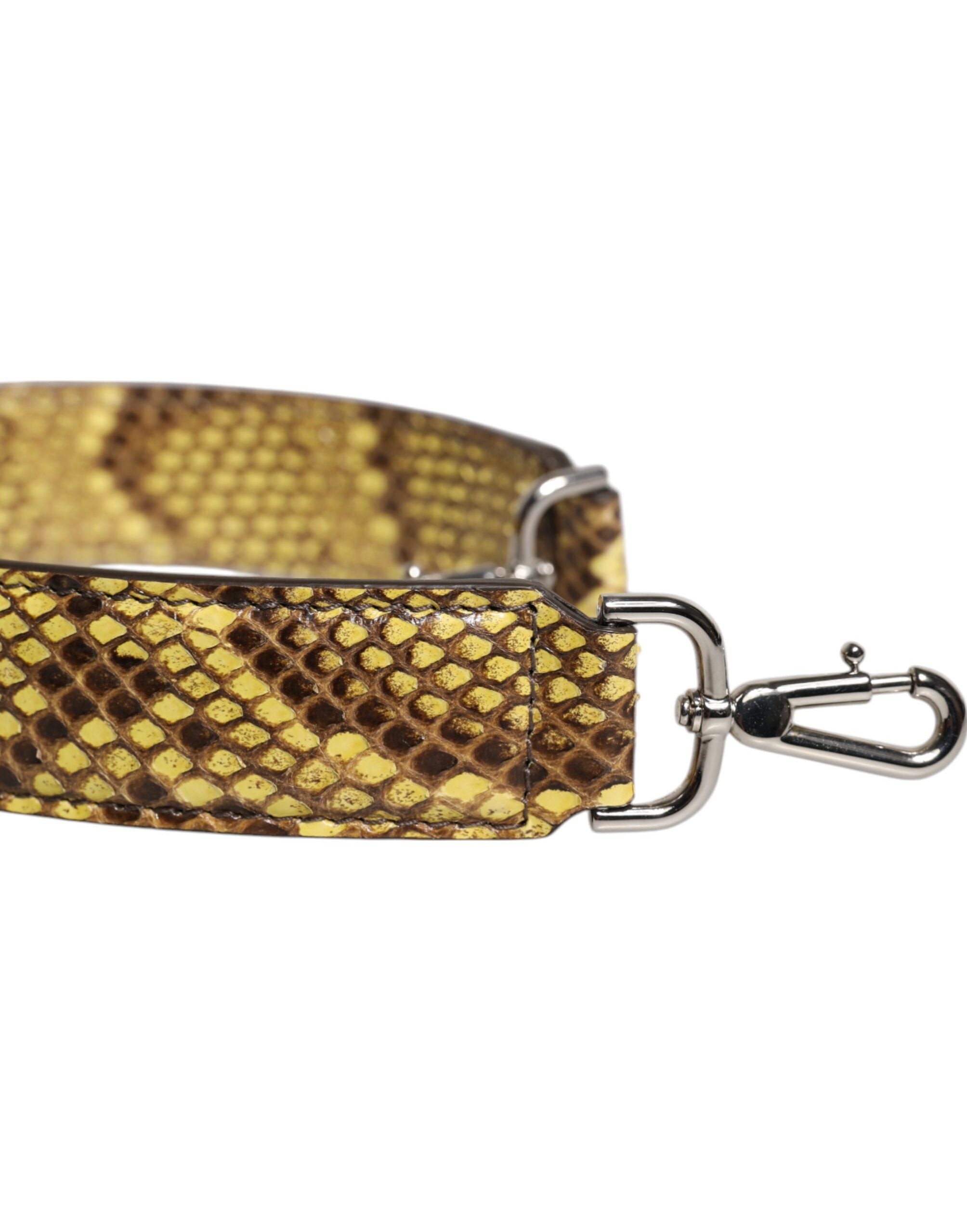 Dolce & Gabbana Yellow Exotic Leather Bag Shoulder Strap - ACCEXO