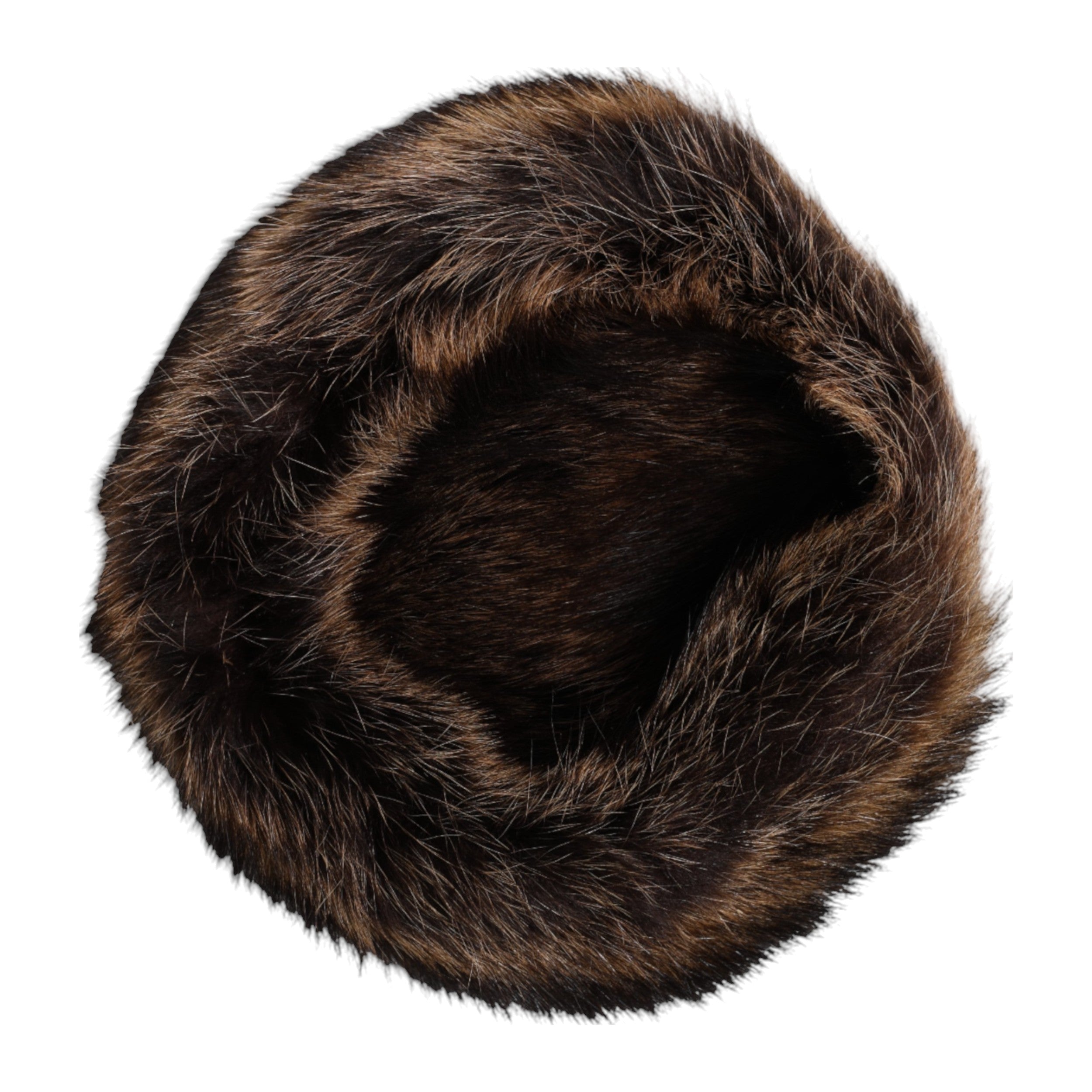 Dolce & Gabbana Brown Fur Women Bucket Hat - ACCEXO