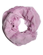 Dolce & Gabbana Pink Silk Rectangle Women Wrap Shawl Scarf - ACCEXO