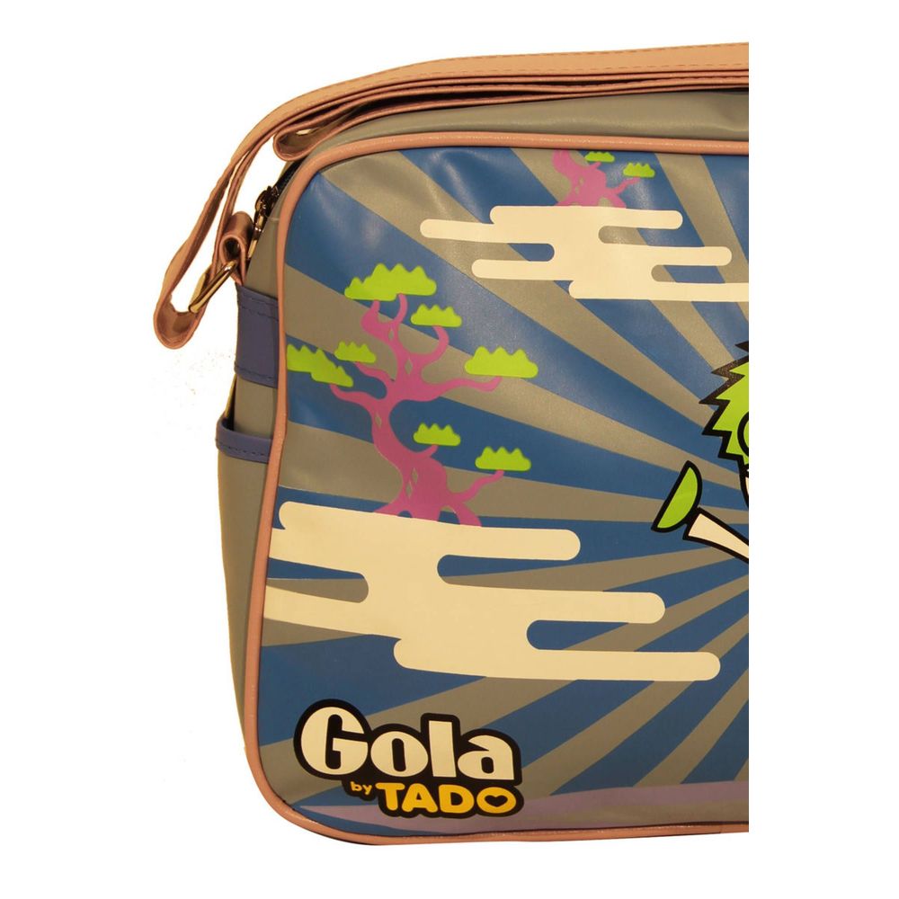 Gola Light Blue Synthetic Women Handbag - ACCEXO