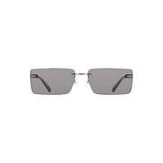 Calvin Klein Black Metal Women Sunglass