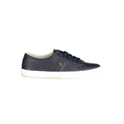 Ralph Lauren Blue Leather Women Sneaker