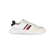 Tommy Hilfiger White Leather Men Sneaker