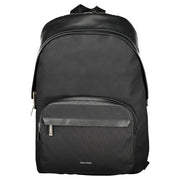 Calvin Klein Black Polyester Men Backpack