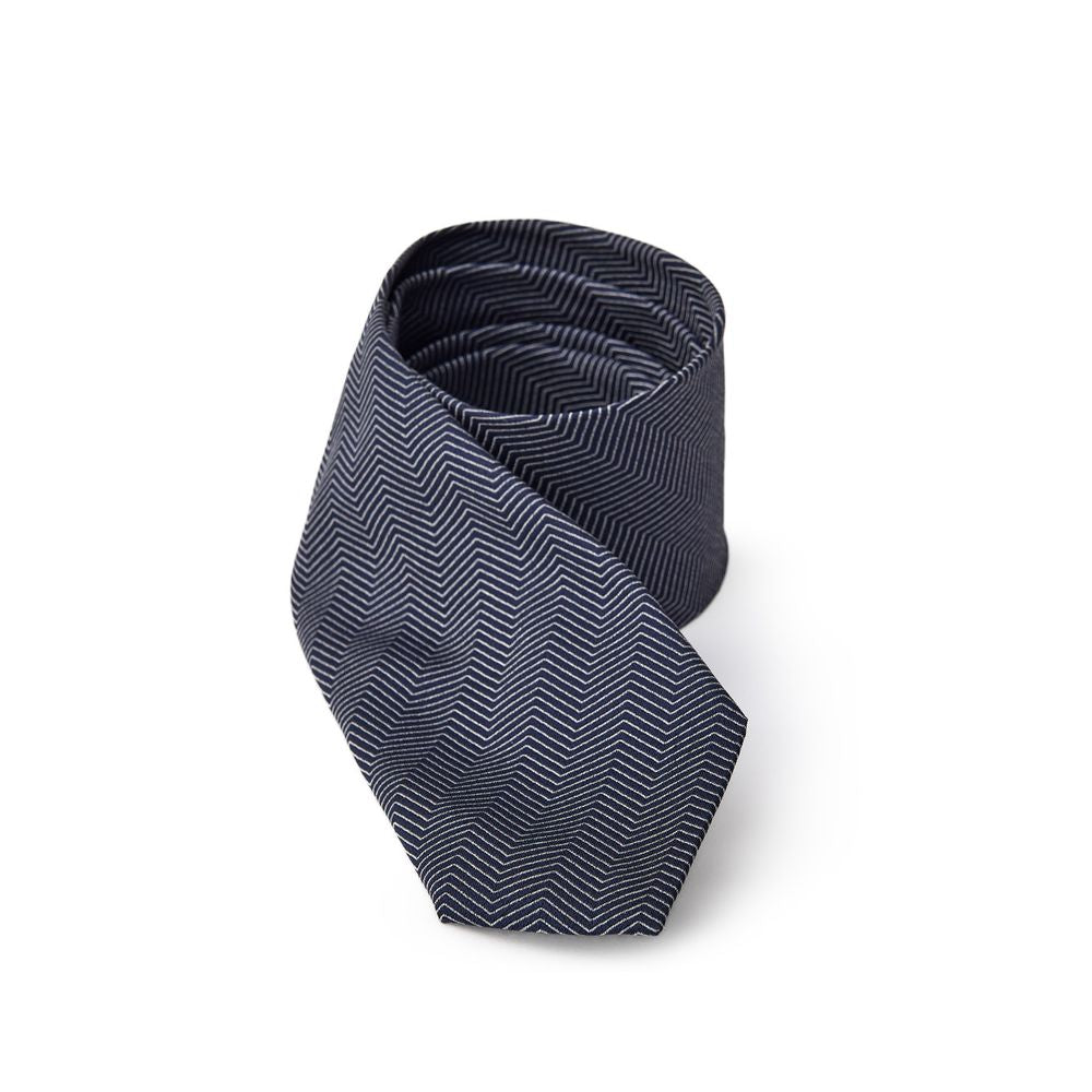 Jil Sander Blue Silk Ties & Bowty - ACCEXO