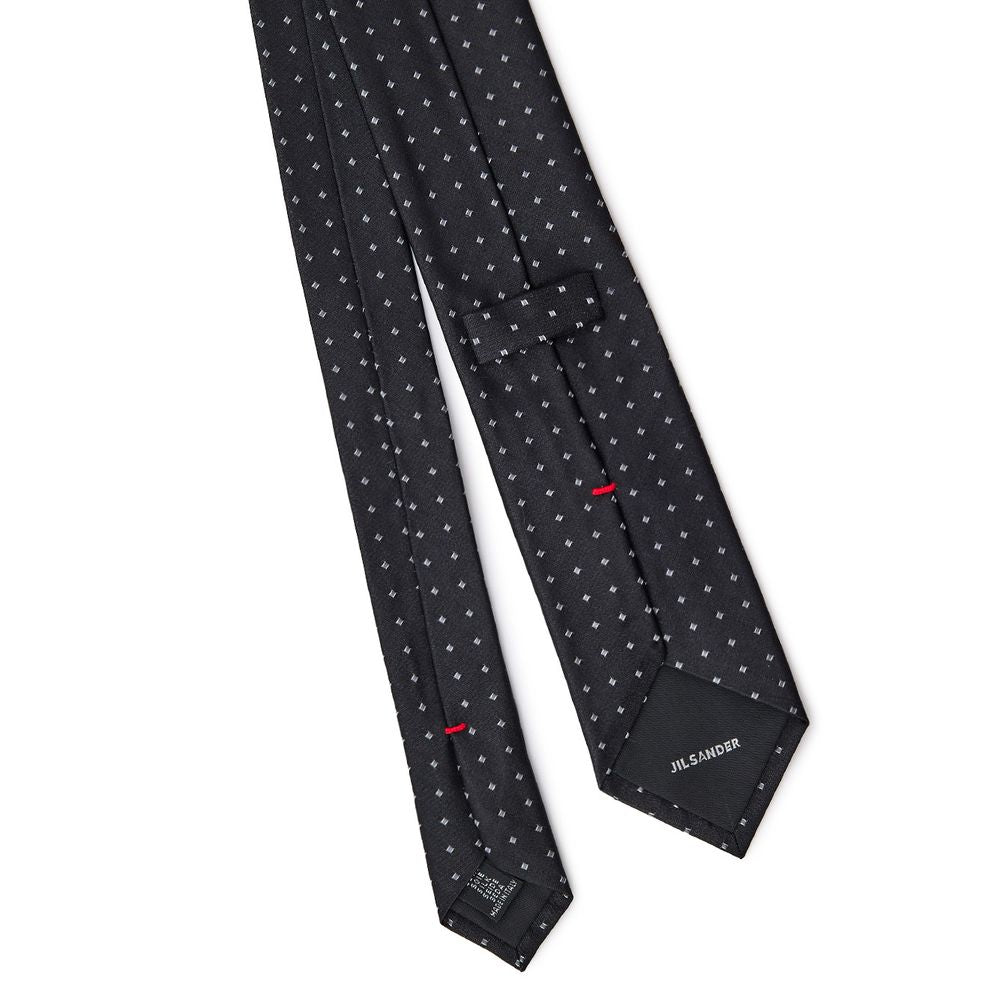Jil Sander Black Silk Ties & Bowty - ACCEXO