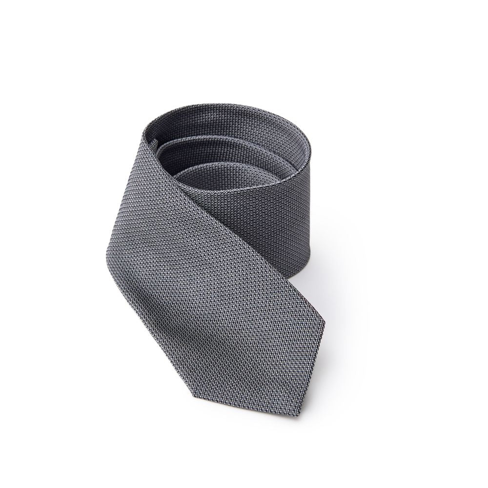 Jil Sander Gray Silk Ties & Bowty - ACCEXO