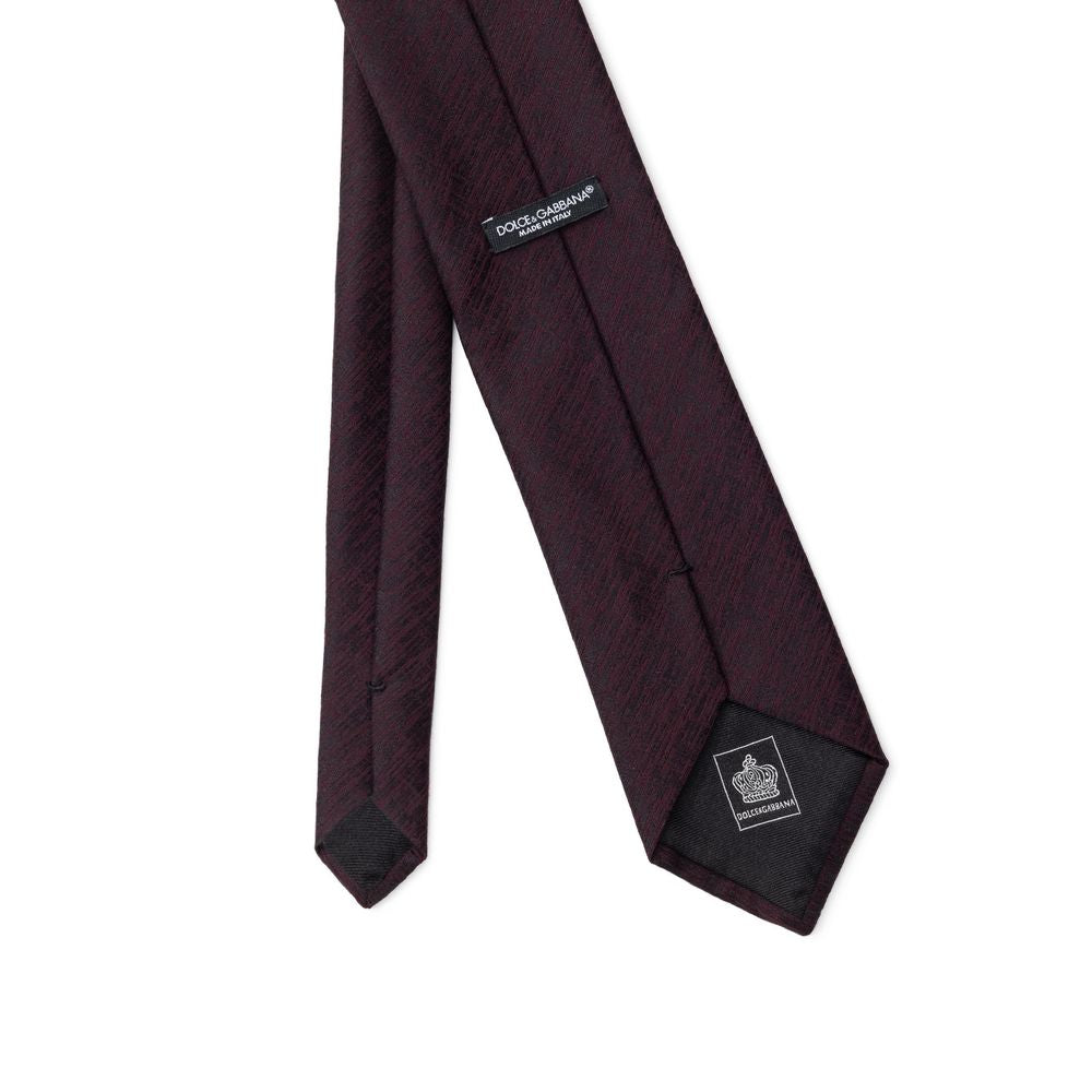 Dolce & Gabbana Purple Wool Ties & Bowty - ACCEXO
