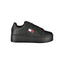 Tommy Hilfiger Black Polyurethane Women's Sneaker
