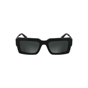 Calvin Klein Black Haircalf Women Sunglass