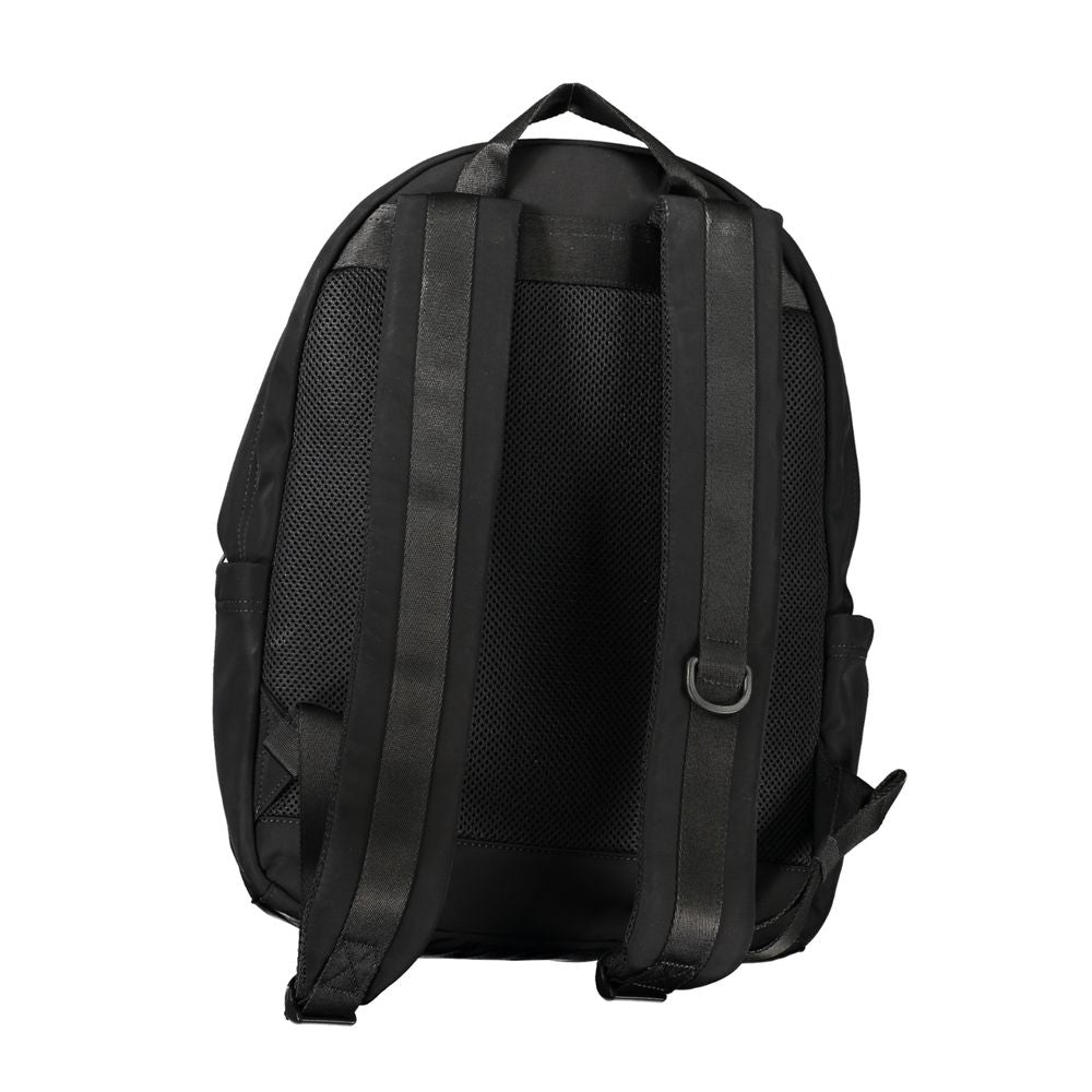 Tommy Hilfiger Black Polyester Backpack - ACCEXO