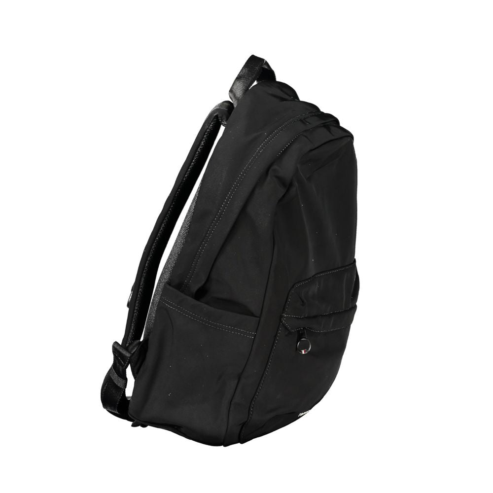 Tommy Hilfiger Black Polyester Backpack - ACCEXO
