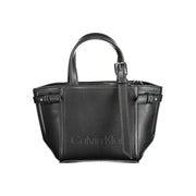 Calvin Klein Black Polyester Handbag - ACCEXO
