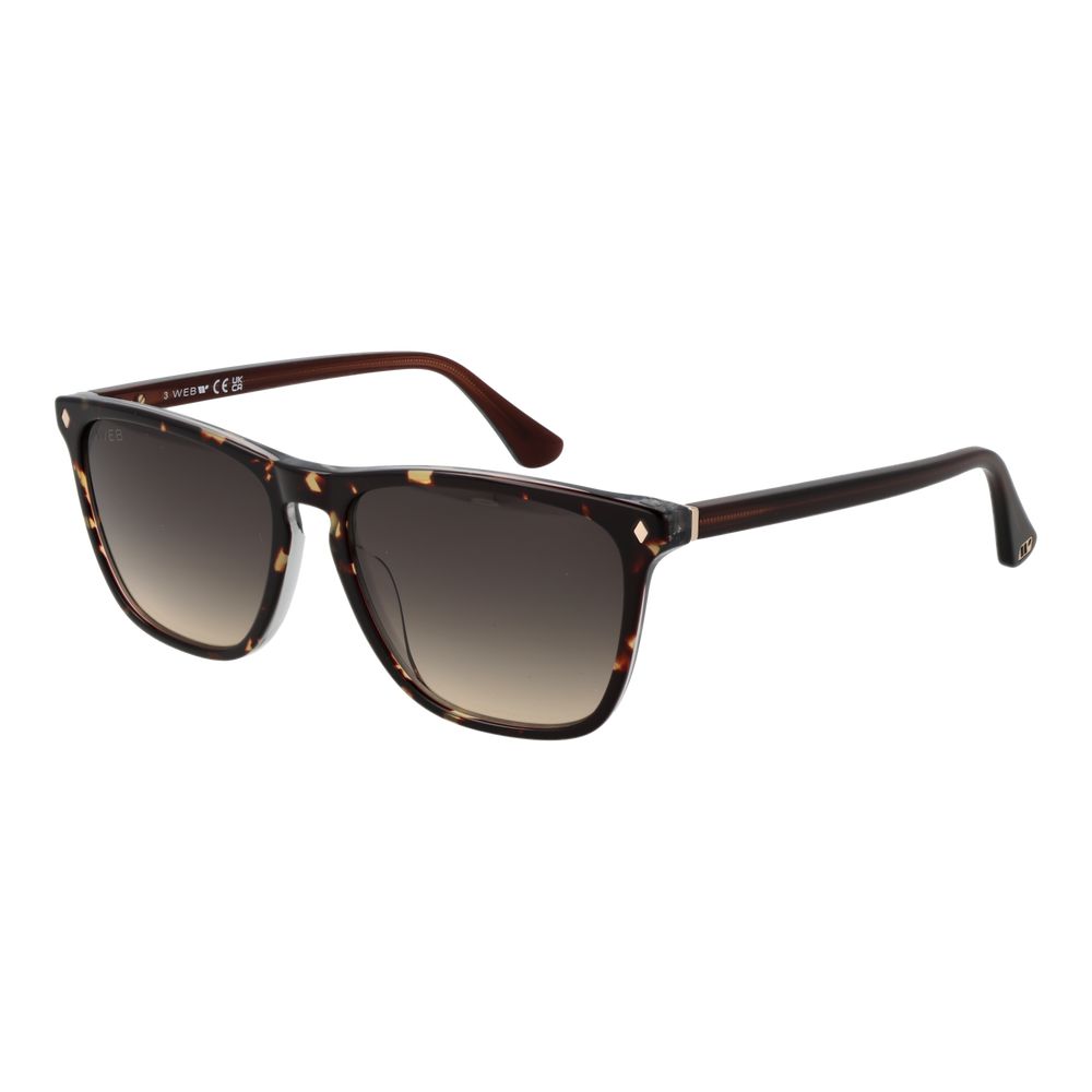 Web Brown Men Sunglasses - ACCEXO