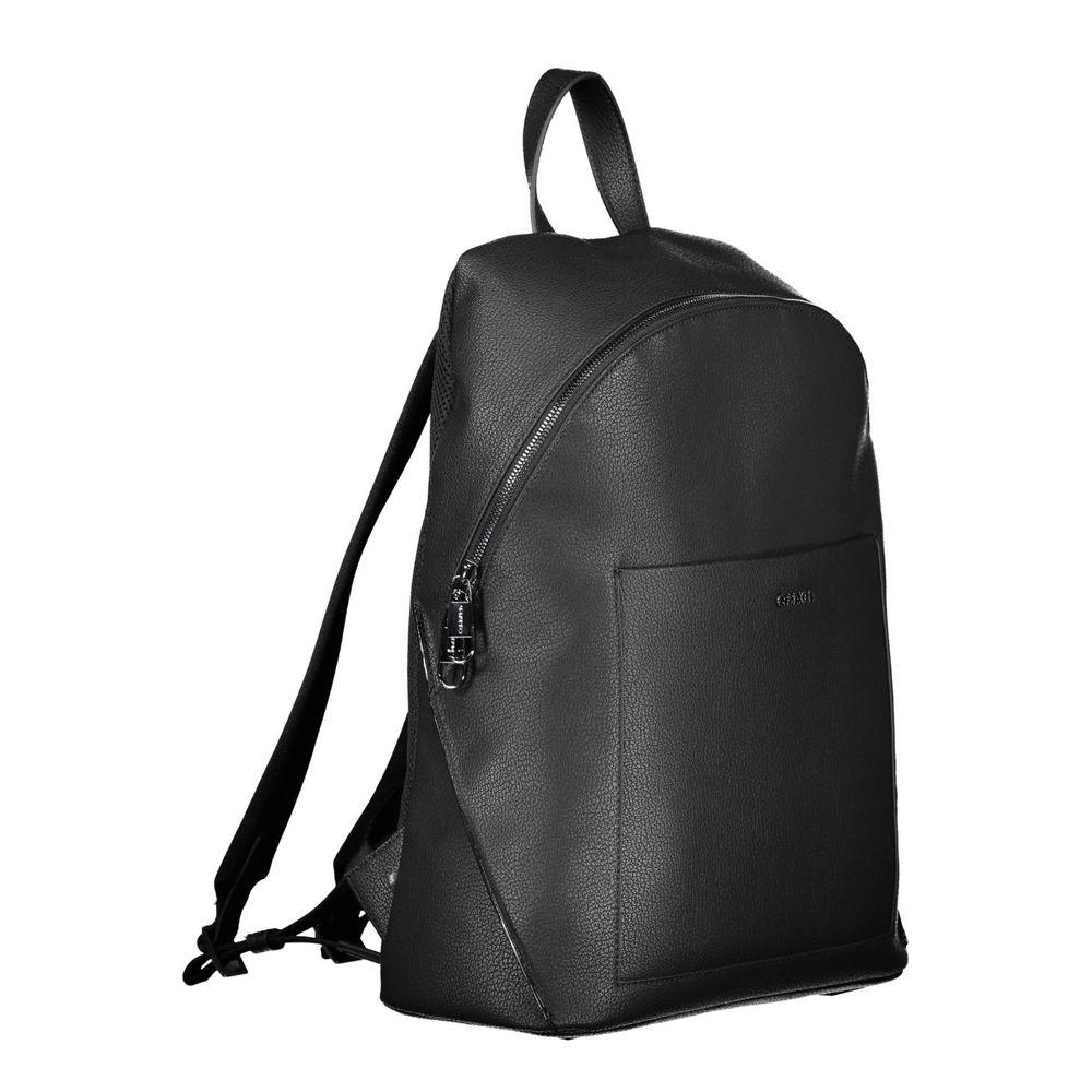 Calvin Klein Black Polyester Backpack - ACCEXO