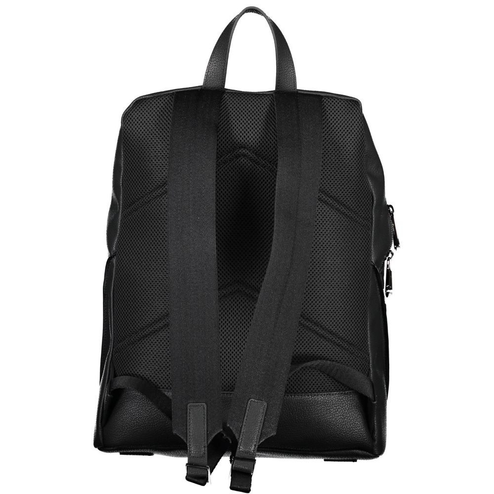 Calvin Klein Black Polyester Backpack - ACCEXO