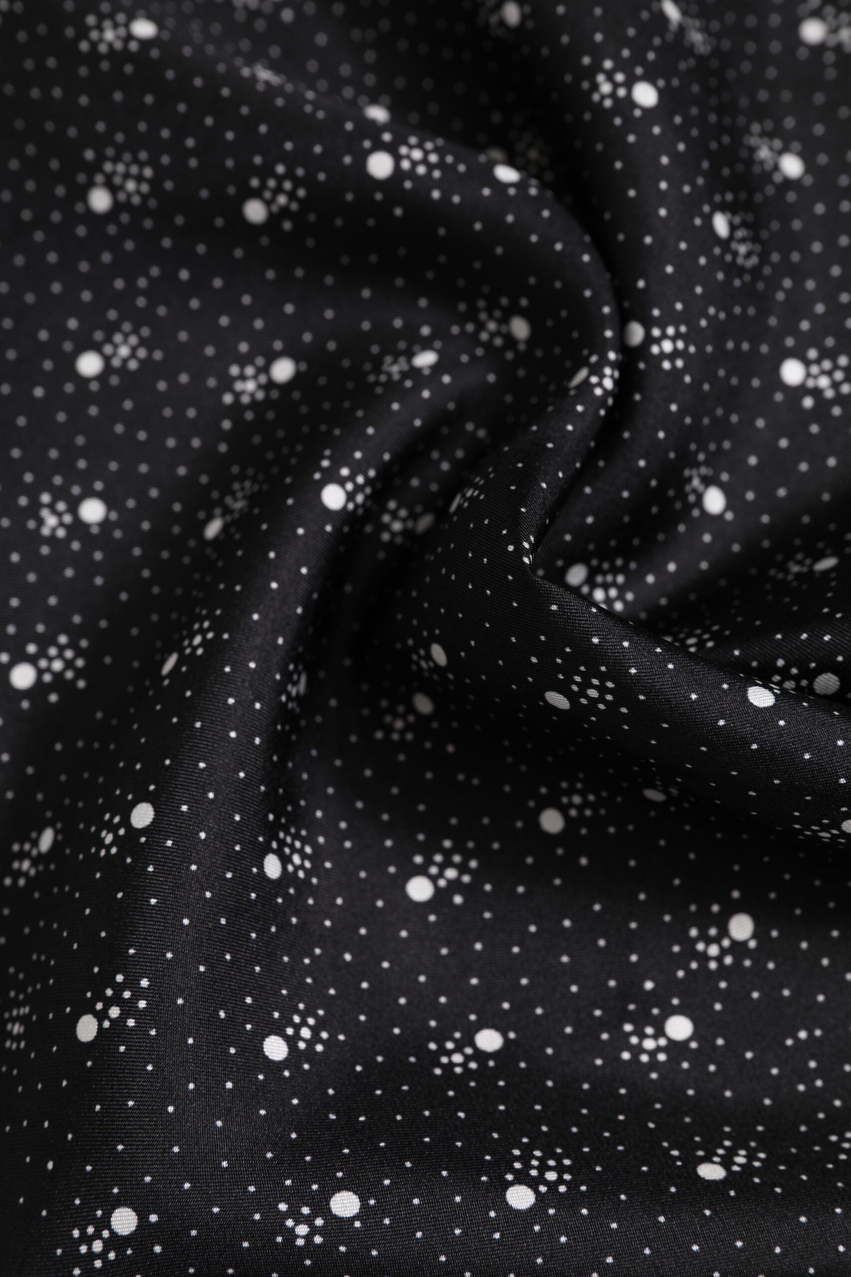 Dolce & Gabbana Black White Printed Square Men Foulard Scarf - ACCEXO