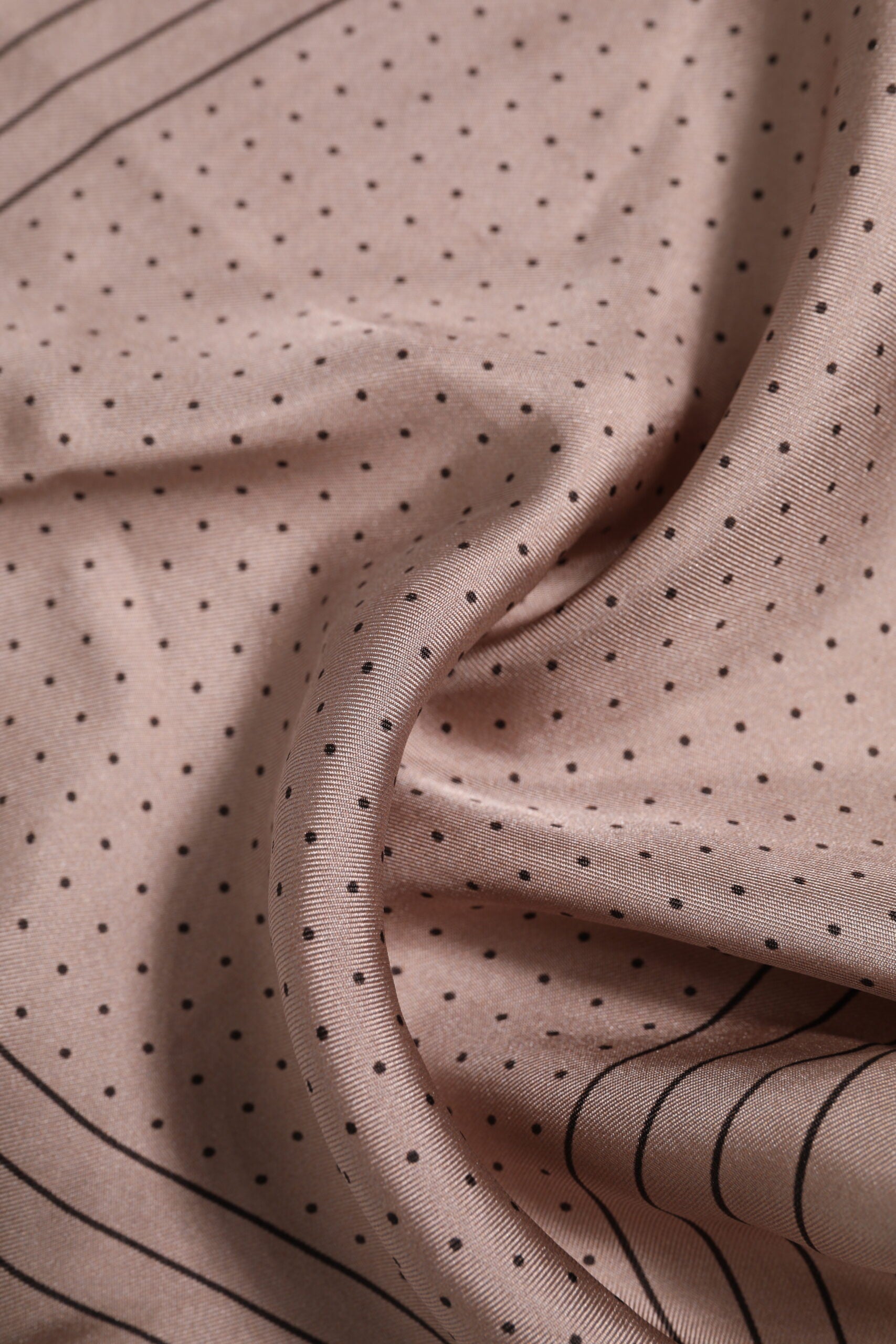 Dolce & Gabbana Beige Dotted Silk Square Men Foulard Scarf - ACCEXO