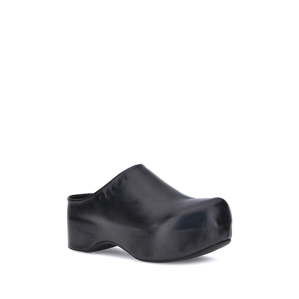 Marni Leather Mules - ACCEXO