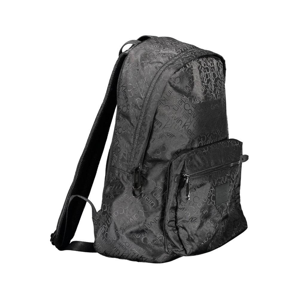 Calvin Klein Black Polyester Backpack - ACCEXO