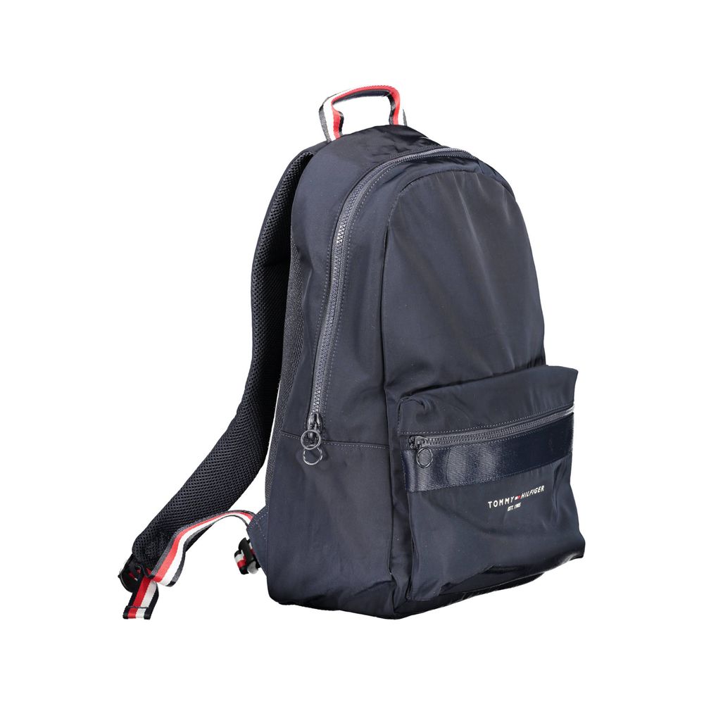 Tommy Hilfiger Blue Polyester Backpack - ACCEXO