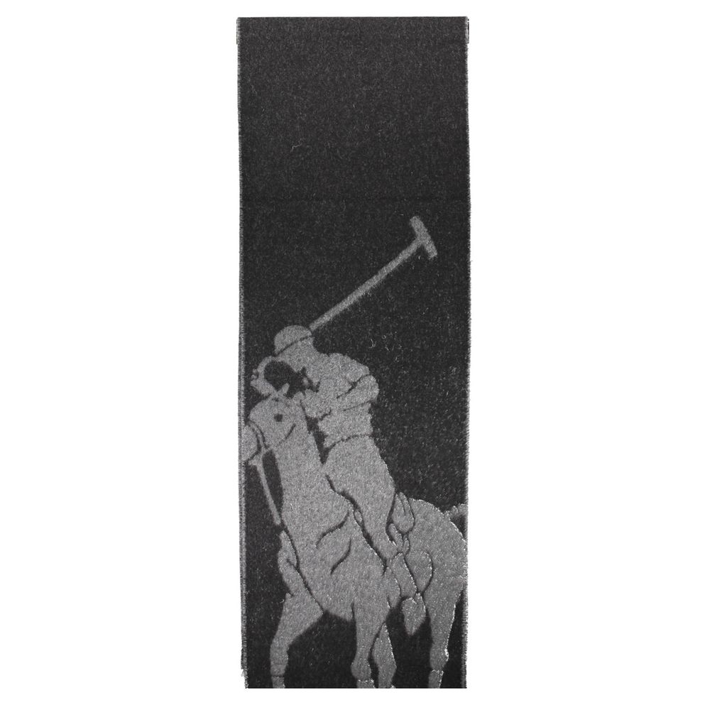 Ralph Lauren Black Nylon Scarf - ACCEXO