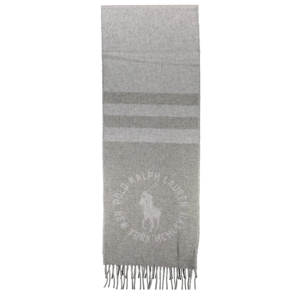 Ralph Lauren Gray Nylon Scarf - ACCEXO