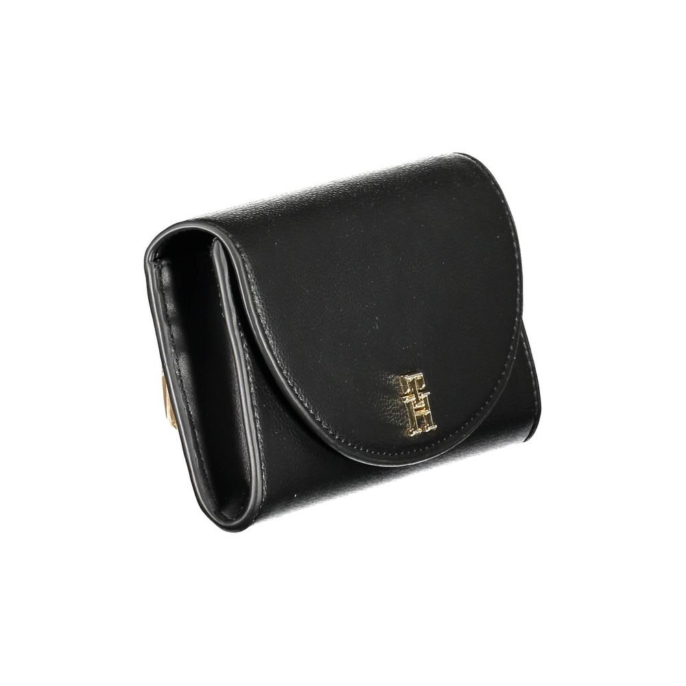 Tommy Hilfiger Black Polyethylene Wallet - ACCEXO