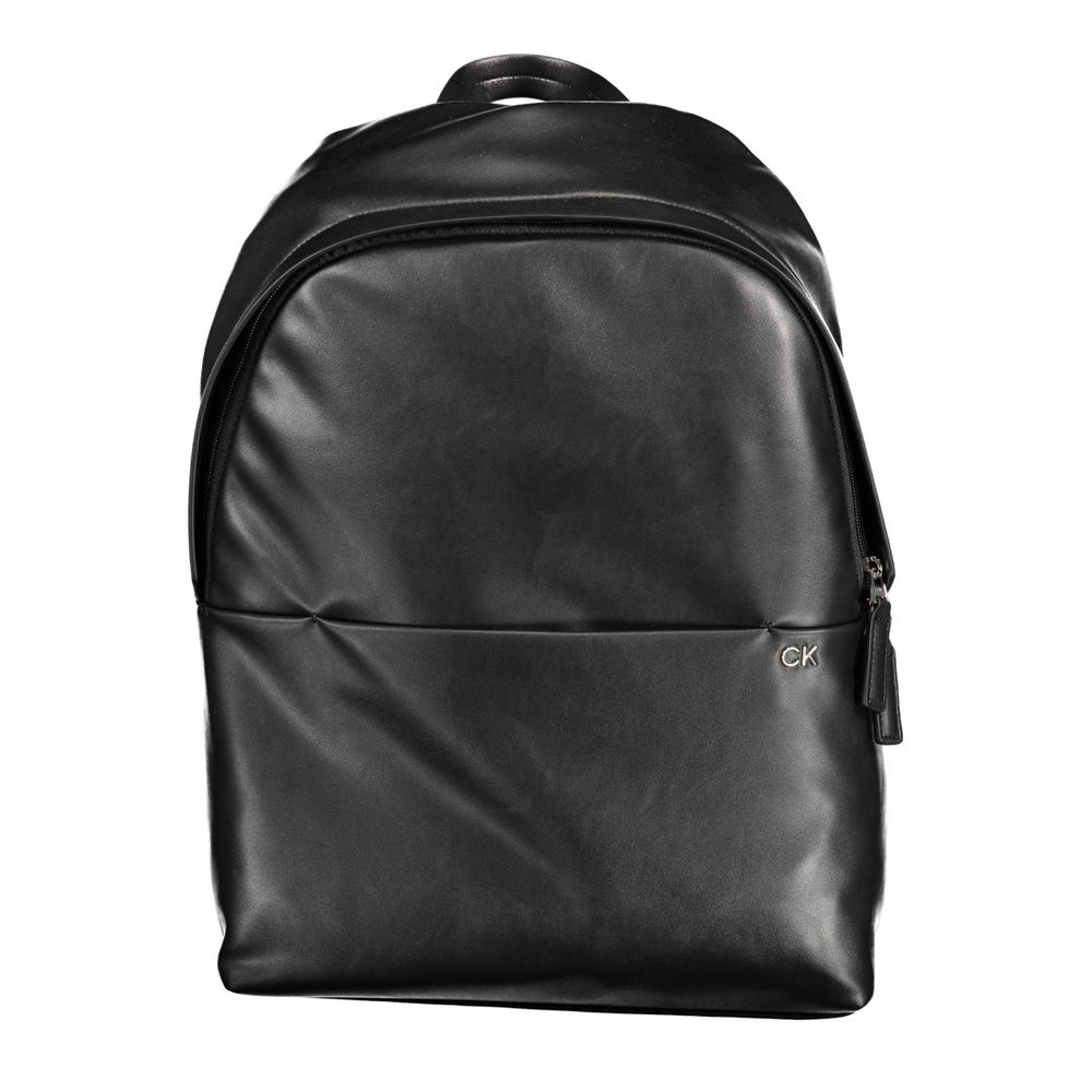 Calvin Klein Black Polyester Backpack - ACCEXO