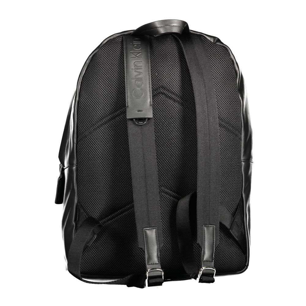 Calvin Klein Black Polyester Backpack - ACCEXO