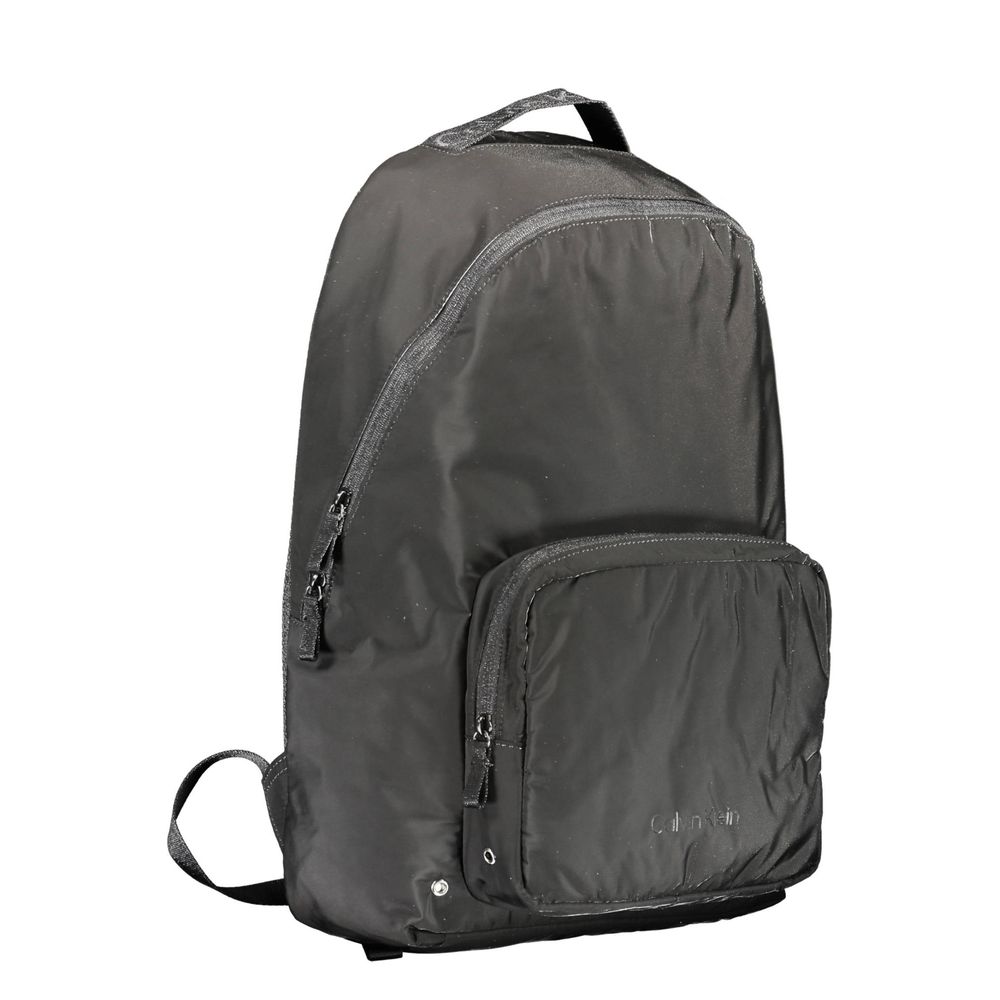 Calvin Klein Black Polyester Backpack - ACCEXO