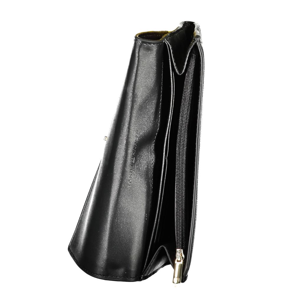 Tommy Hilfiger Black Polyethylene Wallet - ACCEXO