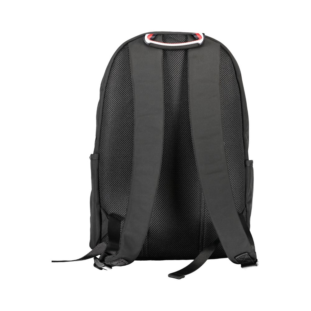 Tommy Hilfiger Black Polyester Backpack - ACCEXO