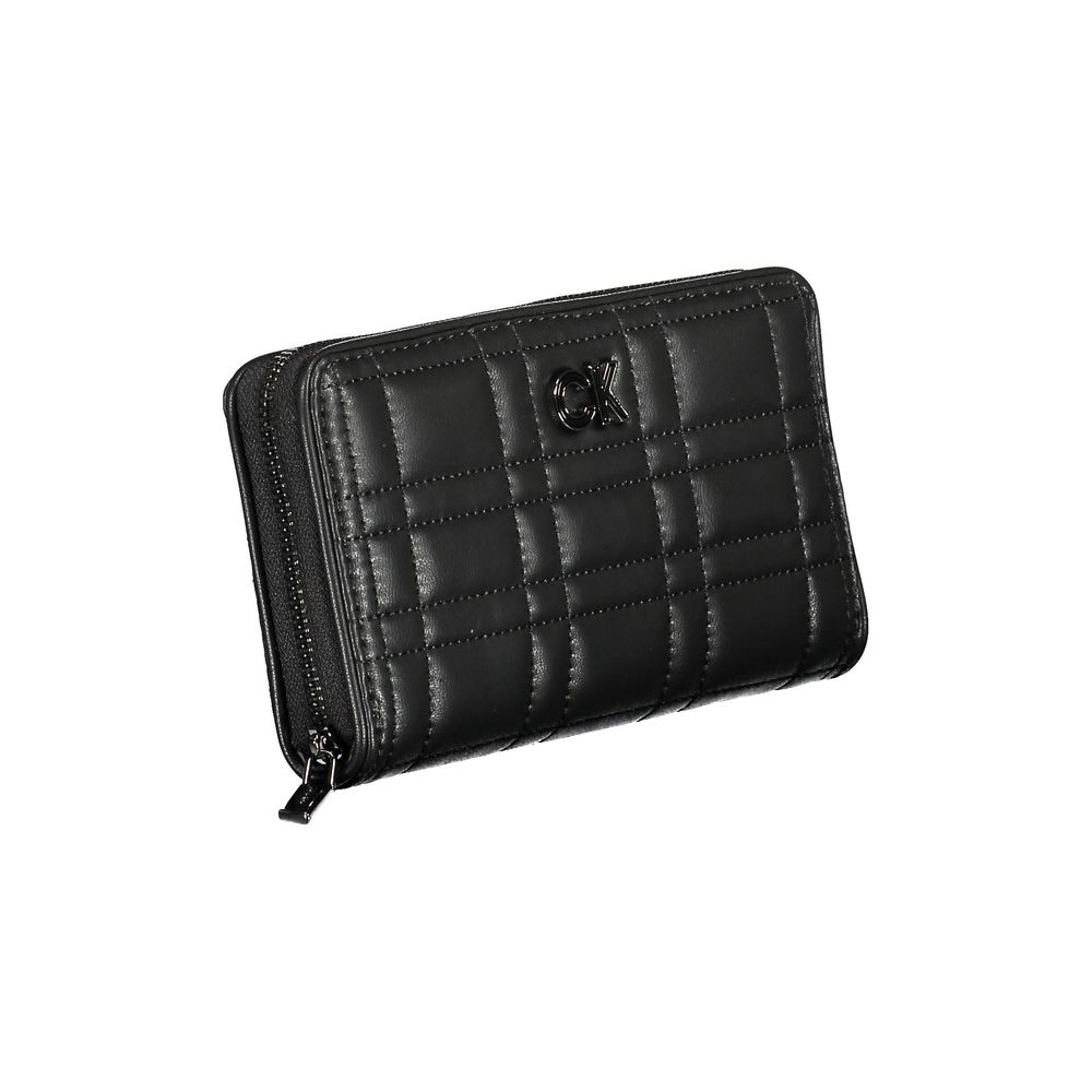 Calvin Klein Black Polyester Wallet - ACCEXO