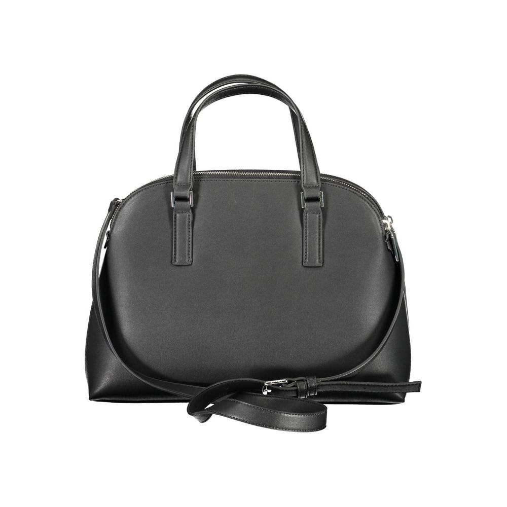 Calvin Klein Black Polyester Handbag - ACCEXO