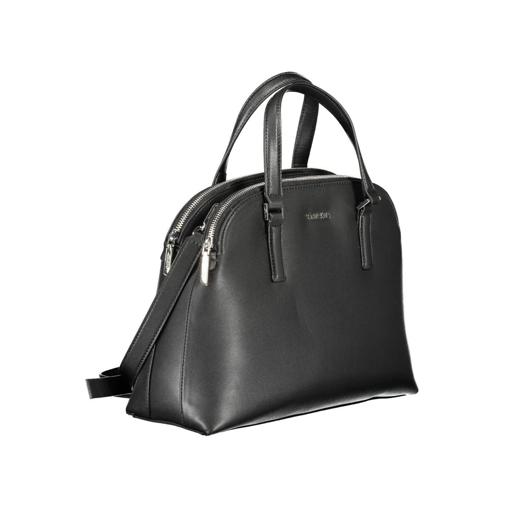 Calvin Klein Black Polyester Handbag - ACCEXO
