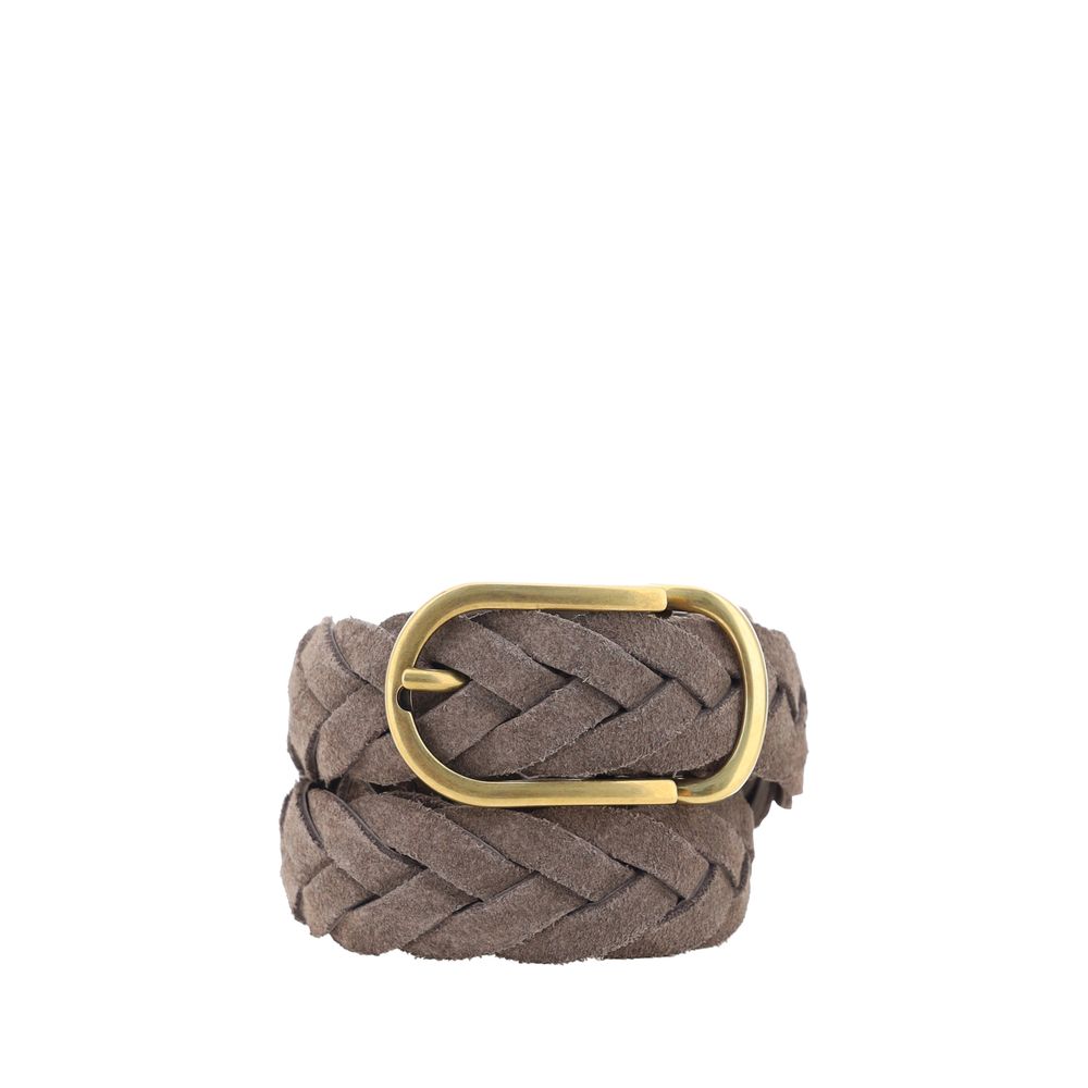 Brunello Cucinelli Leather belt braided design - ACCEXO
