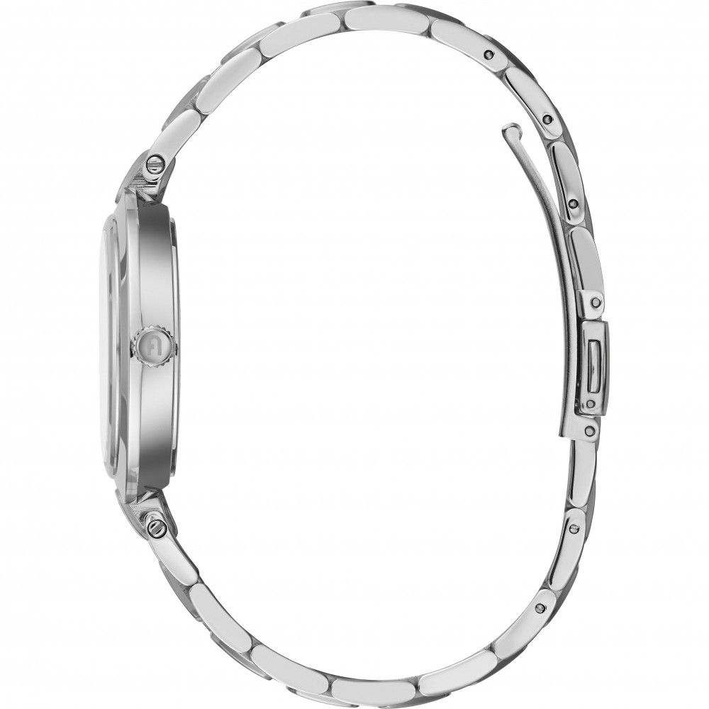 Furla Gray Stainless Steel Watch - ACCEXO
